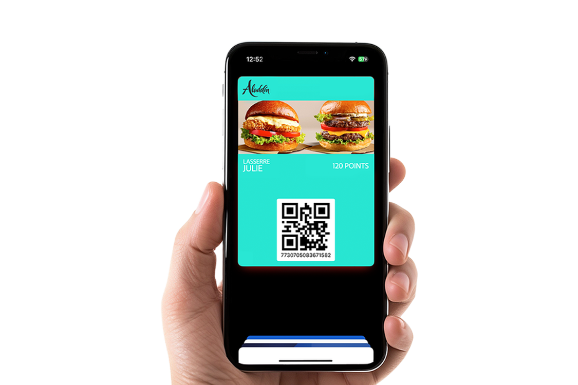 Carte de fidélité sur iPhone